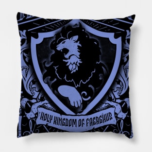 Blue Lions Pillow