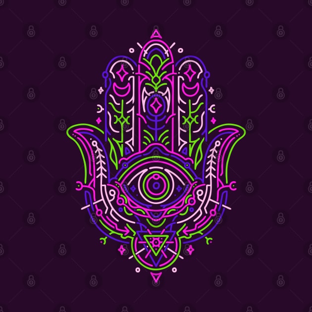 Hamsa Hand Vibe by machmigo