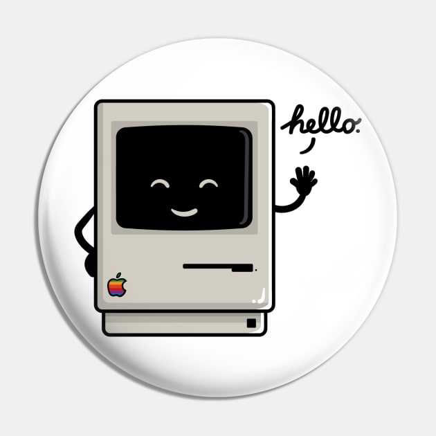 Hello Pin by mebzart