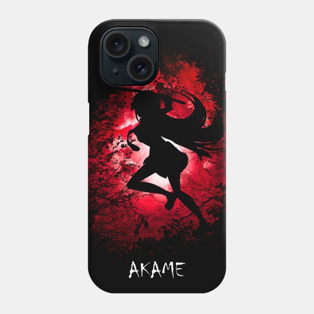 Akame Girl Phone Case by Scailaret