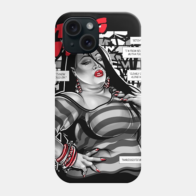 The Jiggly One Phone Case by DragCityComics