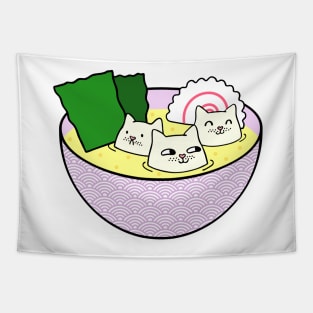 Tofu Cats in Miso Tapestry