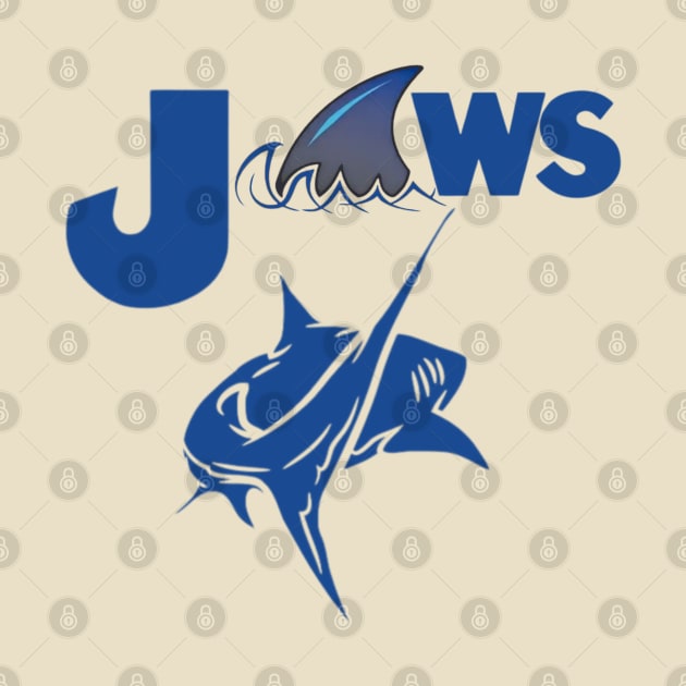 Jaws t-shirt by Kutu beras 