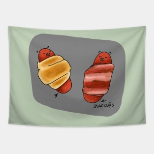 Pigs in Blankets Tapestry