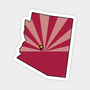 Arizona Football Magnet