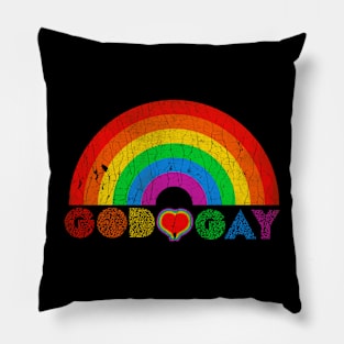 God Loves Gays Pillow