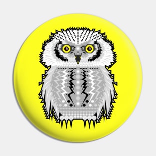 Snow Owl Pin