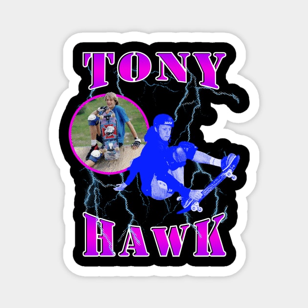 Tony Hawk Rap Tee Magnet by joeflomontana