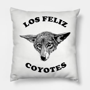 Los Feliz Coyotes Pillow