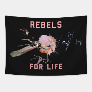 Rebels for Life Tapestry