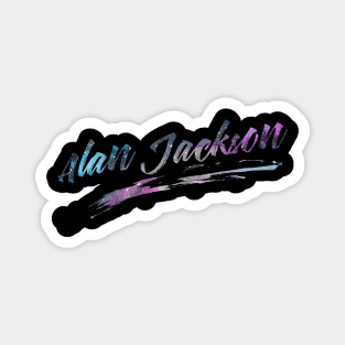 Galaxy Stars Alan Jackson Magnet