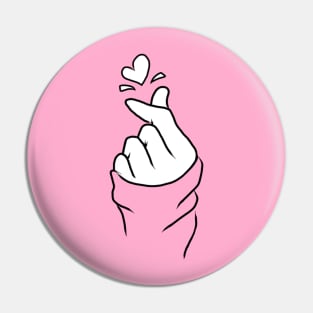 Cute Heart in Pink Pin