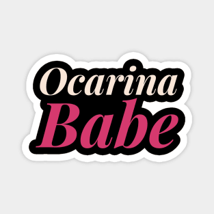 Ocarina Babe 2 Magnet