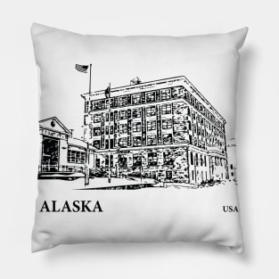 Alaska USA Pillow