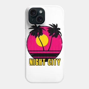 Night City Sunrise Phone Case