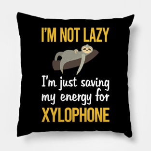 Saving Energy For Xylophone Pillow