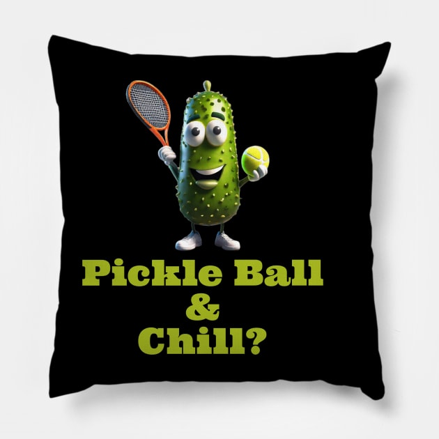 Pickle Ball & Chill Pillow by Fly Beyond