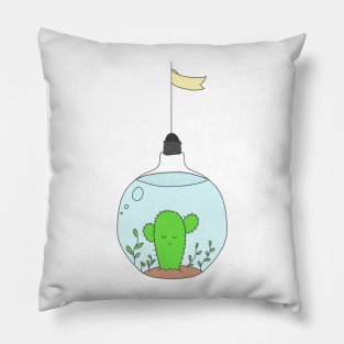 The world of Mr Cacti Pillow