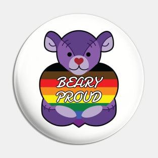 Beary Proud - Purple Pin