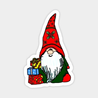 Yule Gnome Magnet