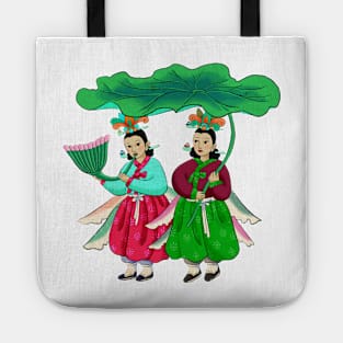 Minhwa: Taoist Fairy Sisters D-3 Type Tote