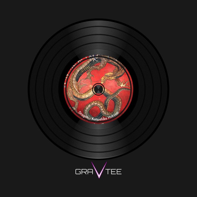 Dragon Vinyl Record by GraVtee