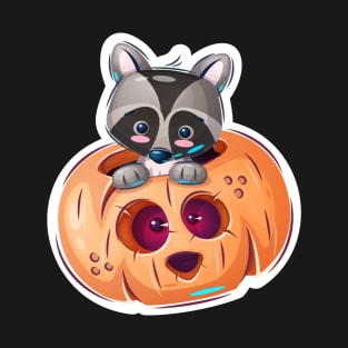 RACCOON HALLOWEEN T-Shirt