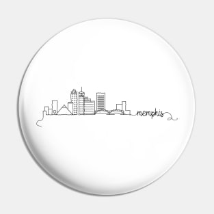 Memphis City Signature Pin