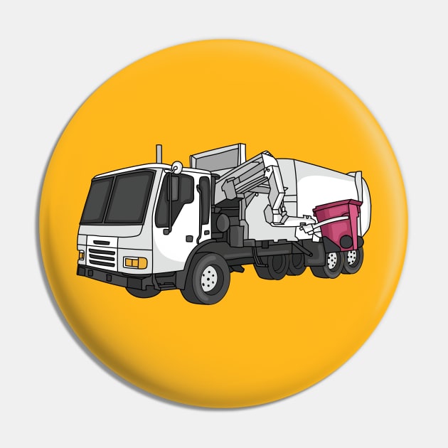 Garbage truck cartoon illustration Pin by Cartoons of fun