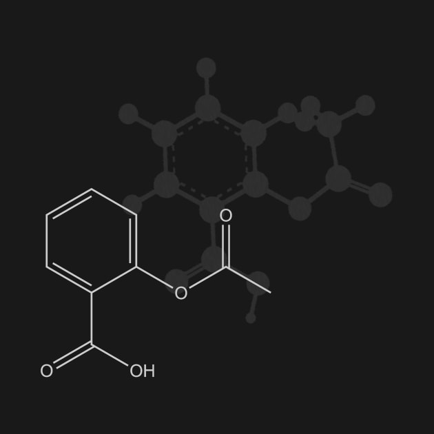 Aspirin Molecule by ChemECool