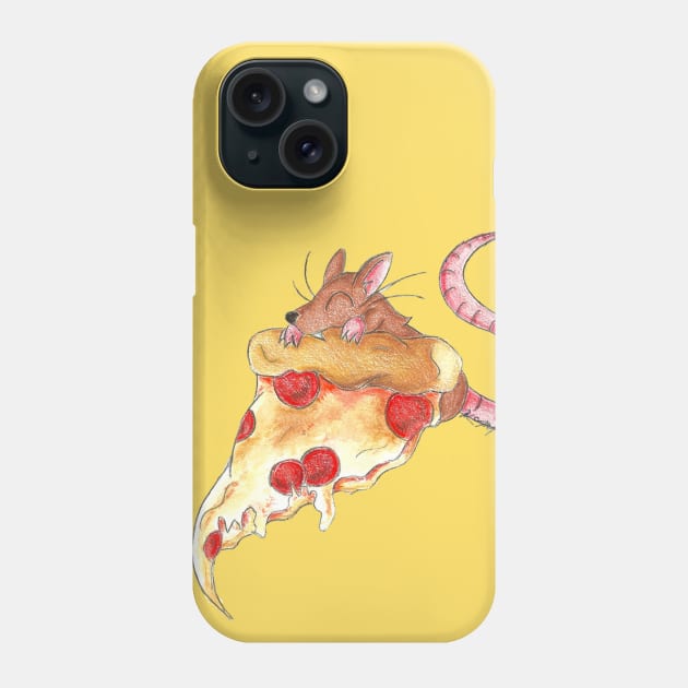 Love that Pizza! Phone Case by KristenOKeefeArt