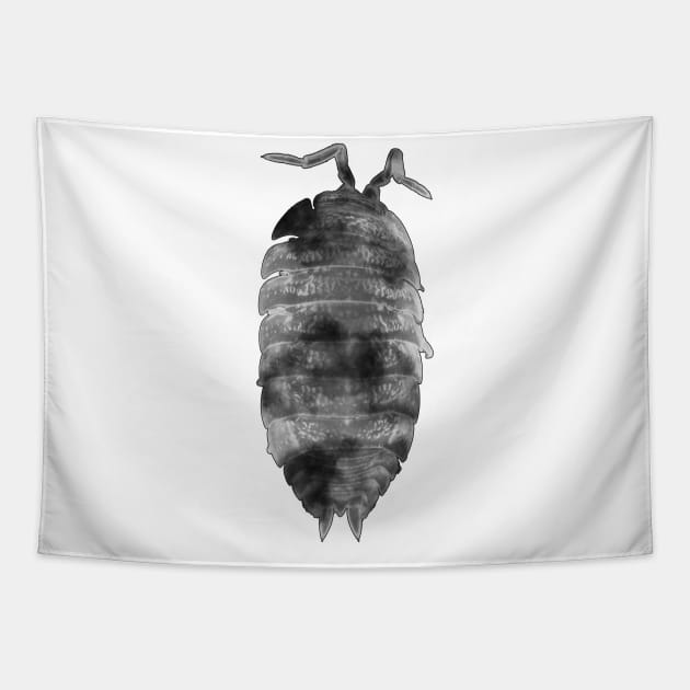 Dairy Cow Isopod Sticker Tapestry by MovieFunTime