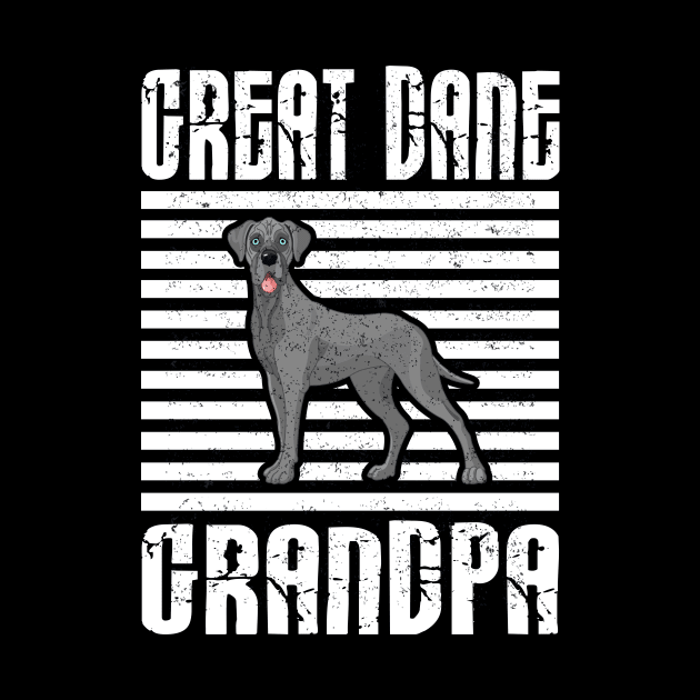 Great Dane Grandpa Proud Dogs by aaltadel