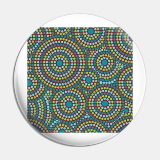 Awesome Aboriginal Dot Art Pin