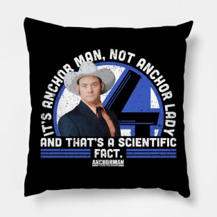 Anchorman Men's Not Anchor Lady Pillow