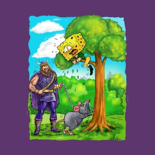 Minnesota Vikings Fans - Kings of the North vs Cheesy Rat Bait T-Shirt