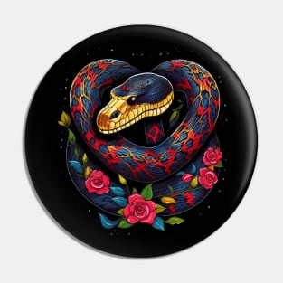 Snake Valentine Day Pin