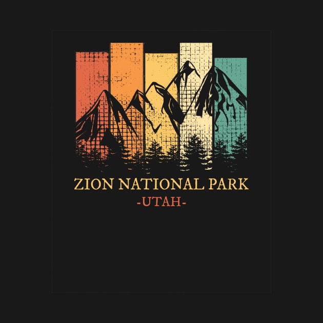 Zion National Park Vintage by Shiva121