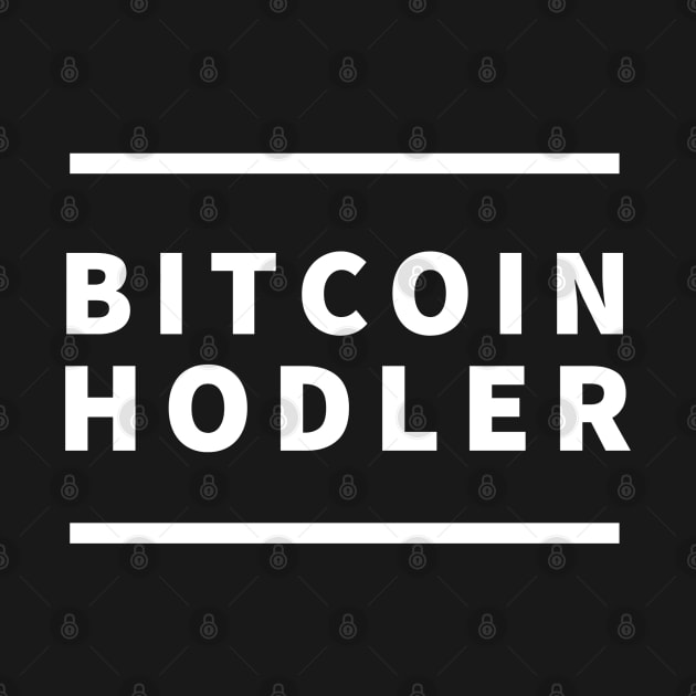 Bitcoin Hodler - Crypto fan by My Crypto Design