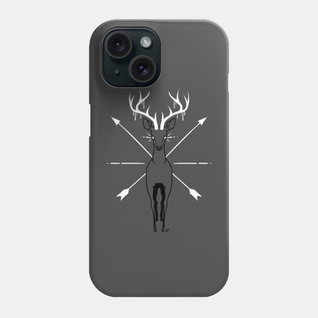 Oh deer Phone Case by Interfector