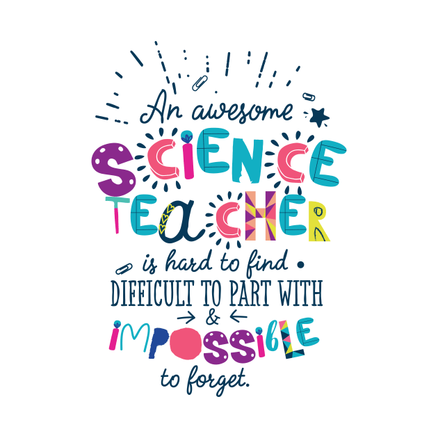 An Awesome Science Teacher Gift Idea - Impossible to forget by BetterManufaktur