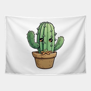 Nice lovely cactus in a pot. Tapestry