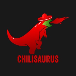 Chilisaurus funny dino chili peppers lovers T-Shirt