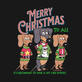 Funny Cute Merry Christmas To All T-Shirt