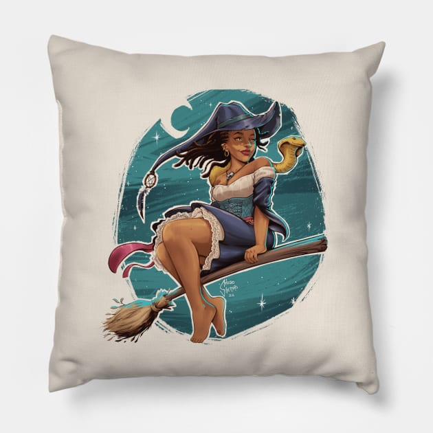 Witch Pillow by Hugo Gherard