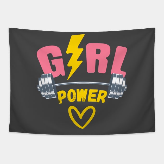 Girl power Tapestry by TheDesigNook