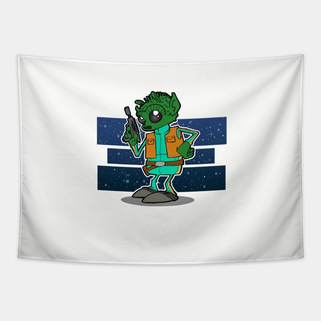 Greedo Tapestry by RichCameron