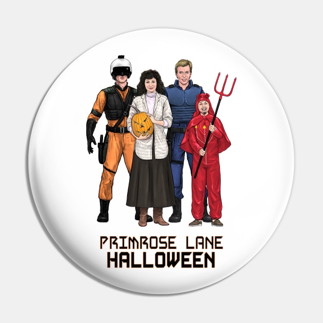 Primrose Lane Halloween Pin by PreservedDragons