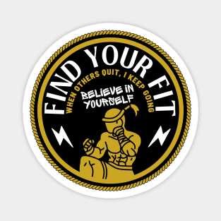 Find your fit. Magnet