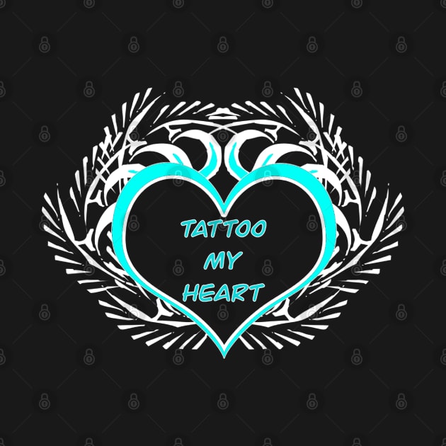 Copy of TATTOO MY HEART RED AND BLACK by sailorsam1805